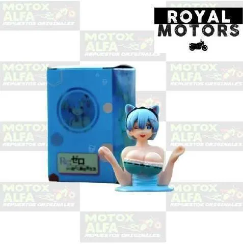 MUÑECO CHICA SEXY AZUL LUJO ROYAL JIN-019