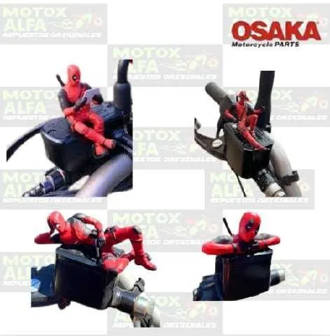 MUÑECO DEADPOOL MOTERO LUJO OSAKA 1533 