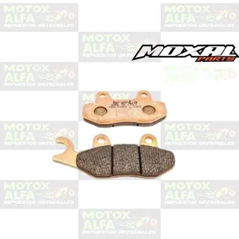 GALLETA FRENO POSTERIOR KLR650 EN125 TS185-125  SINTERIZADA MOXAL 06.121.0042