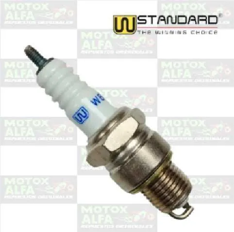 BUJIA BP7HS CORTA STANDAR BUJ00002 Motos: Yamaha Jog Z 50, BWS 100, PW50, RX 100, Suzuki K50, Ducati 350 Junior.