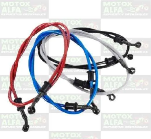 MANGUERA FRENO DELANTERA GY200 CG200 120CM COLORES RV MANGUERA4