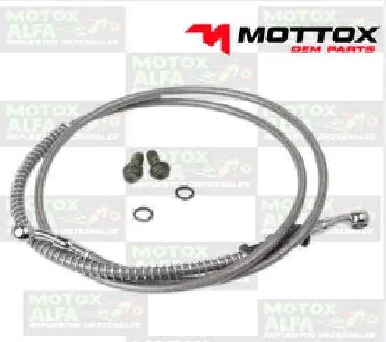 MANGUERA FRENO DELANTERA QM200GY 145CM MOTTOX M00171