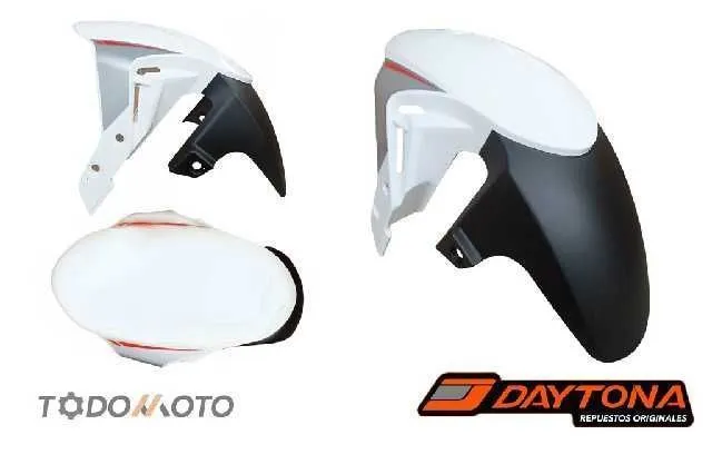 GUARDAFANGO DELANTERO GP1 GP250 TUNDRA VELOCE250 BLANCO ORIGINAL DAYTONA CB250GP1-042B