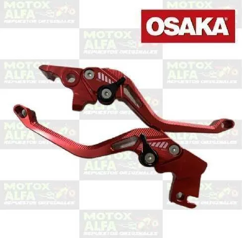KIT MANIGUETA NS200 PULSAR ALUMINIO ROJO LUJO OSAKA 960