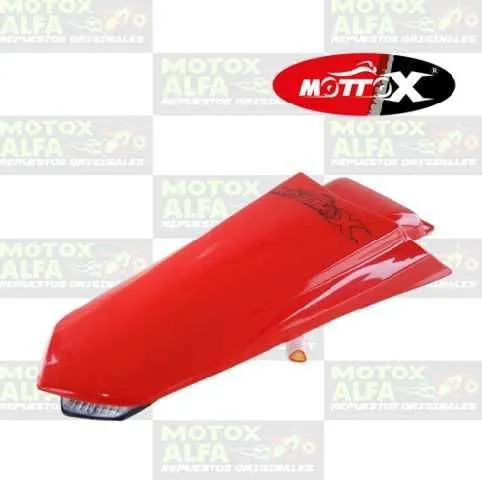 GUARDAFANGO POSTERIOR SKR200 ROJO SUKIDA MOTTOX P10120