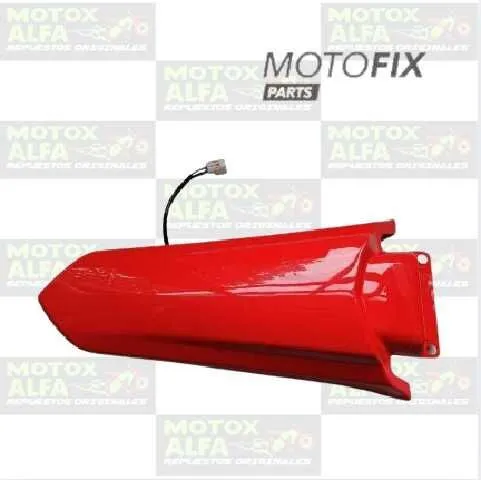 GUARDAFANGO POSTERIOR SKR200 ROJO MOTOFIX GPR0016