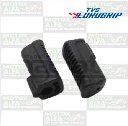 CAUCHO ESTRIBO DELANTERO HLX150 ORIGINAL TVS N6120440 19107.108-GEN