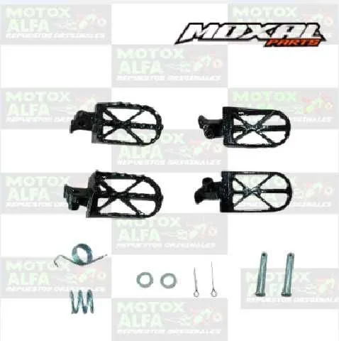 ESTRIBO DELANTERO AK47 FX250 FACTORY MOXAL 06.006.0053