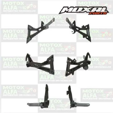 BASE ESTRIBO POSTERIOR CHIEFII  FR300 FR370 MOXAL  06.006.0075