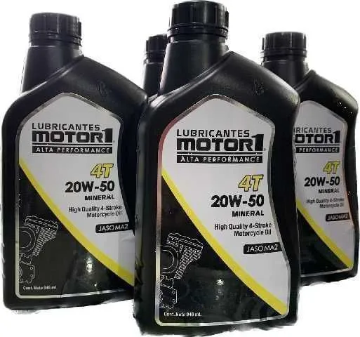 ACEITE 20W50 MOTOR1 MINERAL SUPER 4T SAE 