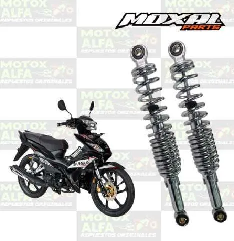 AMORTIGUADOR XY125 30A SHINERAY 375MM MOXAL 06.004.0058