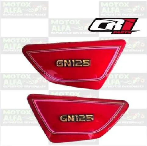 TAPA LATERAL GN125 ROJO SUZUKI CR1 01.013.0031