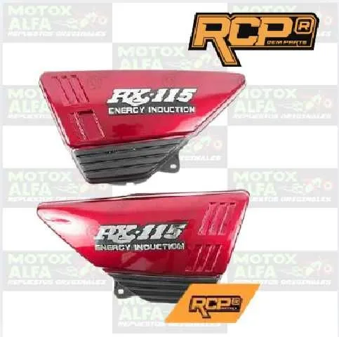 TAPA LATERAL RX115 ROJO VINO RCP TPL00150