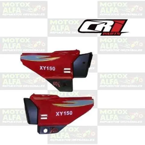 TAPA LATERAL WY125 ROJO CR1 01.013.0022