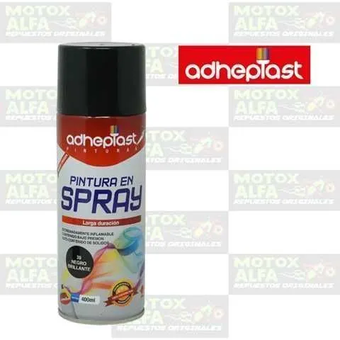 SPRAY NEGRO BRILLO ADHEPLAST