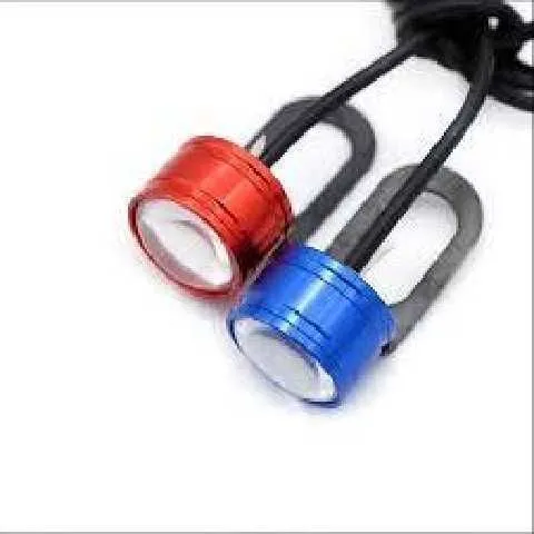 LUZ LED OJO AGUILA FLASH ROJO AZUL POLICIAL OSAKA 1193