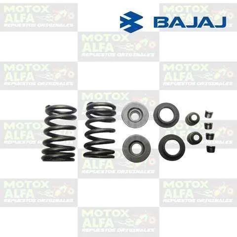 KIT RESORTE VALVULA NS160 2D PULSAR ORIGINAL BAJAJ 36JF0025 10178.101-GEN 10178.103-GEN