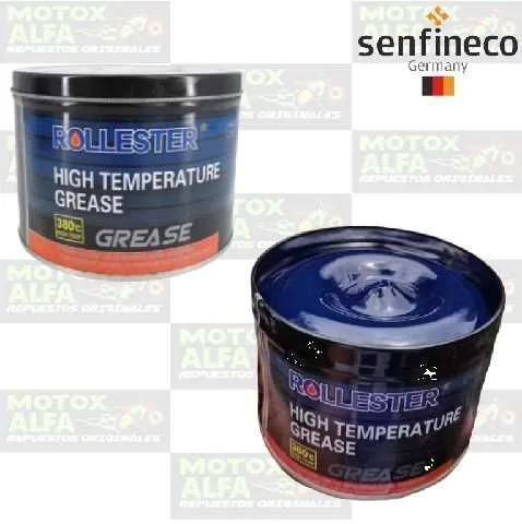 GRASA AZUL ROLLESTER ALTA TEMPERATURA 320°C 1LB/450G. (NLGI 2) ROLL-1LB