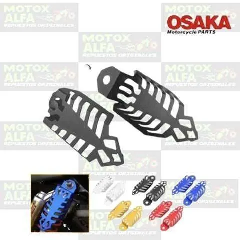 CUBRE AMORTIGUADOR COLORES ALUMINIO LUJO OSAKA 0764