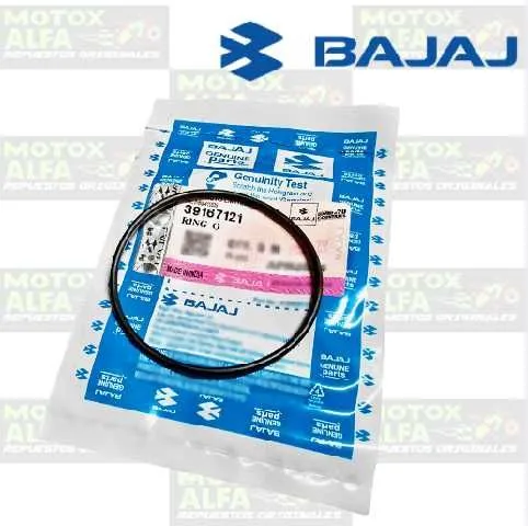 ORING TAPA FILTRO ACEITE PLATINA 100ES CT125 39167121 BAJAJ 10172.102-GEN