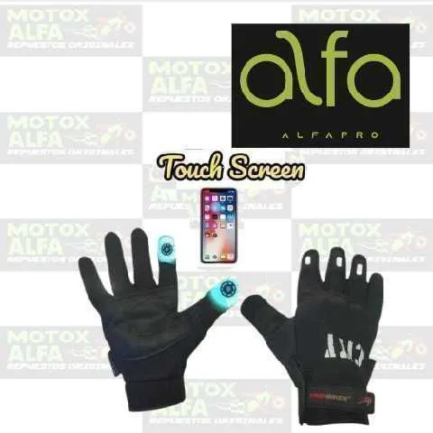 GUANTE LARGO SEMI IMPERMEABLE NEGRO CITY TL ALFA PRO SUNIMOTO-A605-L
