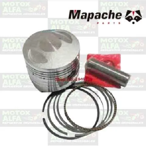 KIT PISTON CB200 OVALADO STD 63MM P15 MAPACHE