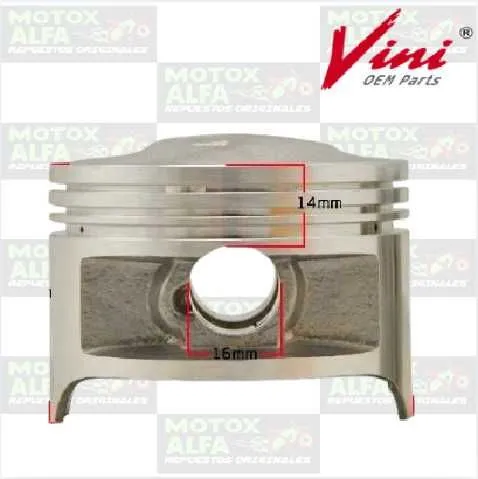 KIT PISTON DR200 0.25 66MM P16 QM200GY SUZUKI  VINI 990460100439