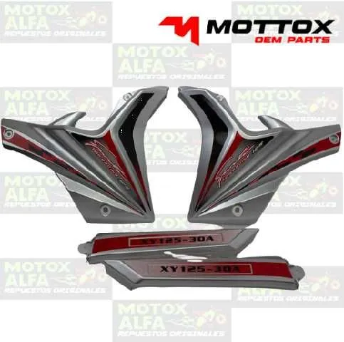 TIBURON XY125-30A SHINERAY CABALLITO GRIS ROJO MOTTOX CBRT00025