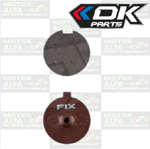 GALLETA FRENO DELANTERA GY200 REDONDA DK FIX 070550043 070550002