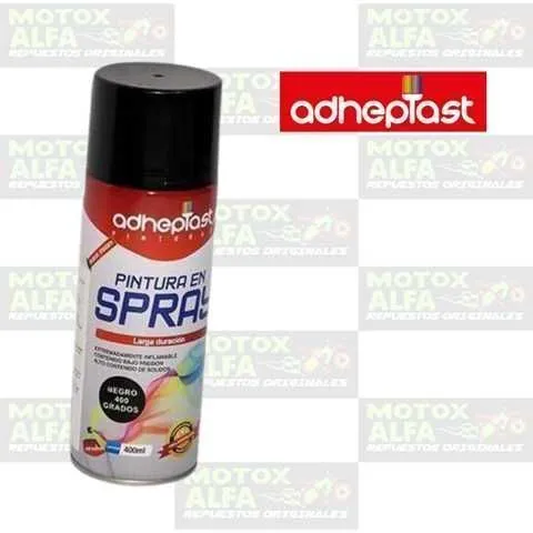 SPRAY NEGRO ALTA TEMPERATURA 400 ADHEPLAST 400