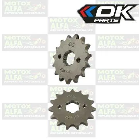 PIÑON MOTRIZ DTK175 15T 428H GIXXER150 RX YB XTZ AX100 16MM DK 070590018