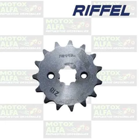 PIÑON MOTRIZ DTK175 15T 428H YBR RX AX XTZ125 RIFFEL 26548