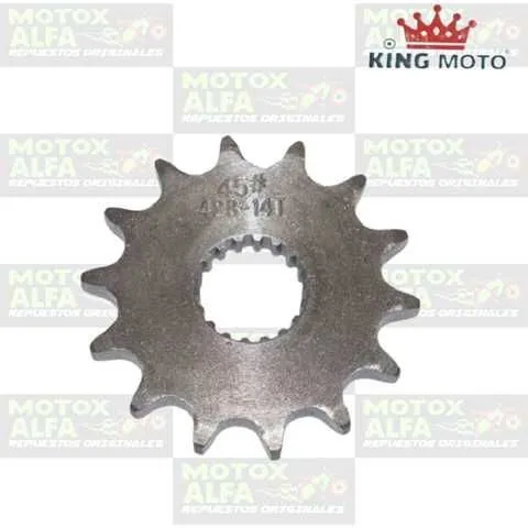 PIÑON MOTRIZ GN125H 14T SUZUKI 428H KINGMOTO 21805