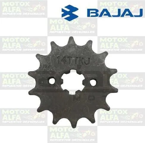 PIÑON MOTRIZ LS135 PULSAR 14T 428H PLATINA100 ORIGINAL BAJAJ JB551000 11105.135-GEN
