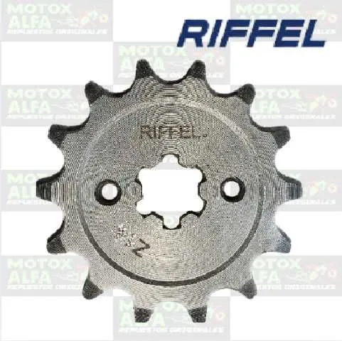 PIÑON MOTRIZ LS135 13T 428H CT100/125 PLATINA125 NS150 BM150 DISCOVER125/135 428H BRASIL RIFFEL 33129