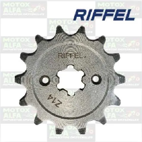 PIÑON MOTRIZ LS135 14T 428H CT100/125 PLATINA125 NS150 BM150 DISCOVER125/135 428H BRASIL RIFFEL 33147