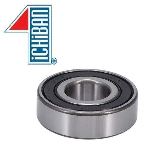 RULIMAN 6301 2RS EXT 37 INT 12 ALT 12 MANZANA POSTERIOR AX100/MANZANA DELANTERA AX4 ICHIBAN 6301-2RSC3