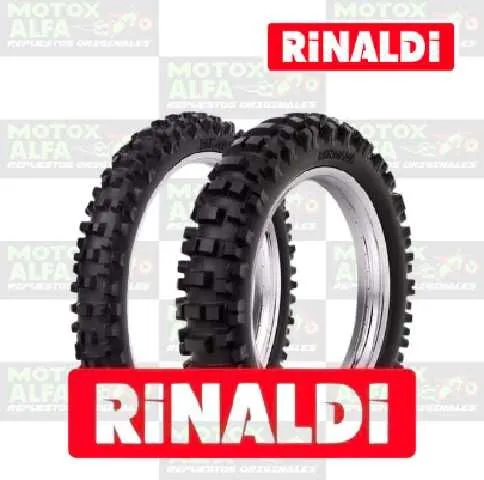 LLANTA R18 100/100-18 TT RMX35 RINALDI CROSS 06400156 3207 CRF 125F HONDA YZ125- YZ250 KTM 125 SX KTM 250 SX RM-Z125 RM-Z250  KX125 KX250