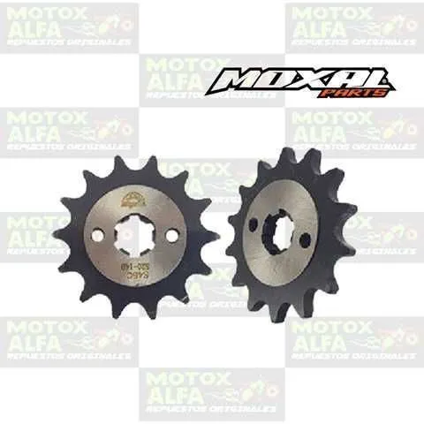 PIÑON MOTRIZ NS200 14T 520H 6.20MM ACERO REFORZADO MOXAL 06.133.0017