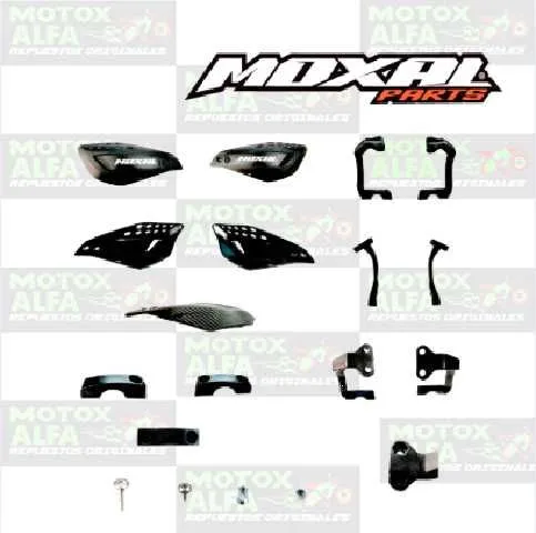 CUBREMANO UNIVERSAL NEGRO BASE PLASTICA MOXAL 01.028.0050