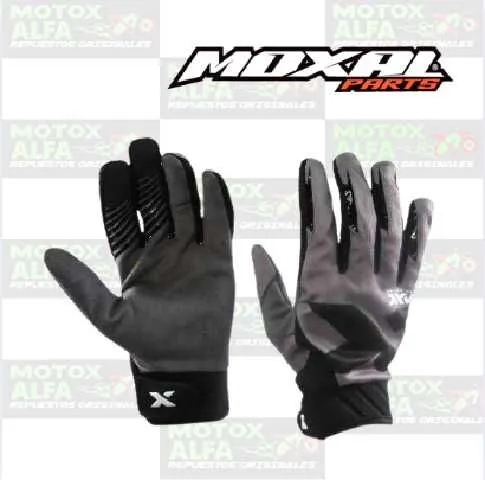 GUANTE LARGO FITZ NEGRO GRIS BLANCO TM MOXAL 01.018.0437