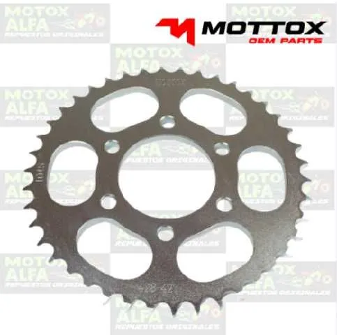 CATALINA CT125 42T 428H 6H PLATINA WIND125 MOTTOX CTLN011