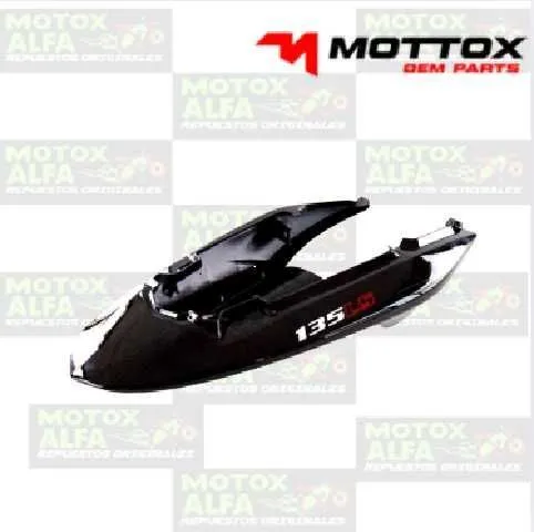 CUBREMONTURA LS135 NEGRO MOTTOX P10692