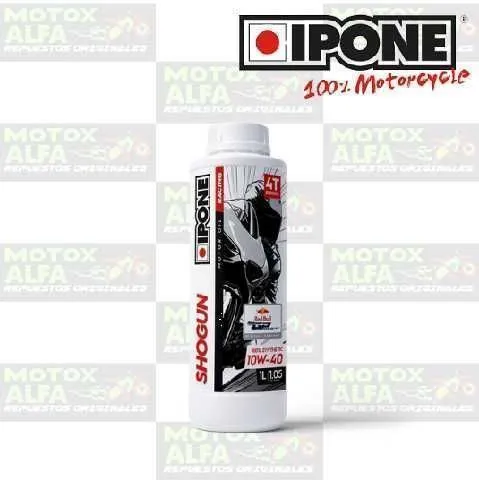 ACEITE 10W40 100% SINTETICO SHOGUN RACING OFF ROAD IPONE 10099060 10125333