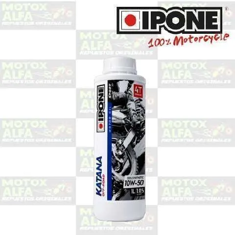 ACEITE 10W50 100% SINTETICO KATANA OFF ROAD SPORT IPONE 10099059