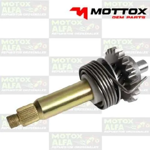 EJE ARRANQUE XTZ125 COMPLETO MOTTOX M02211