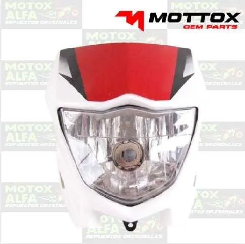 MASCARILLA COMPLETA XTZ125 BLANCO YAMAHA MOTTOX M01360