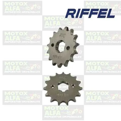 PIÑON MOTRIZ CG125 CG200 12T 520H  BRASIL RIFFEL 33049