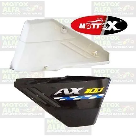 TAPA LATERAL AX100 2015 NEGRO MOTTOX P10704