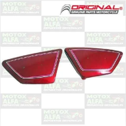 TAPA LATERAL GN125H ROJO SUZUKI ORIGINAL GENUINO TPL00094